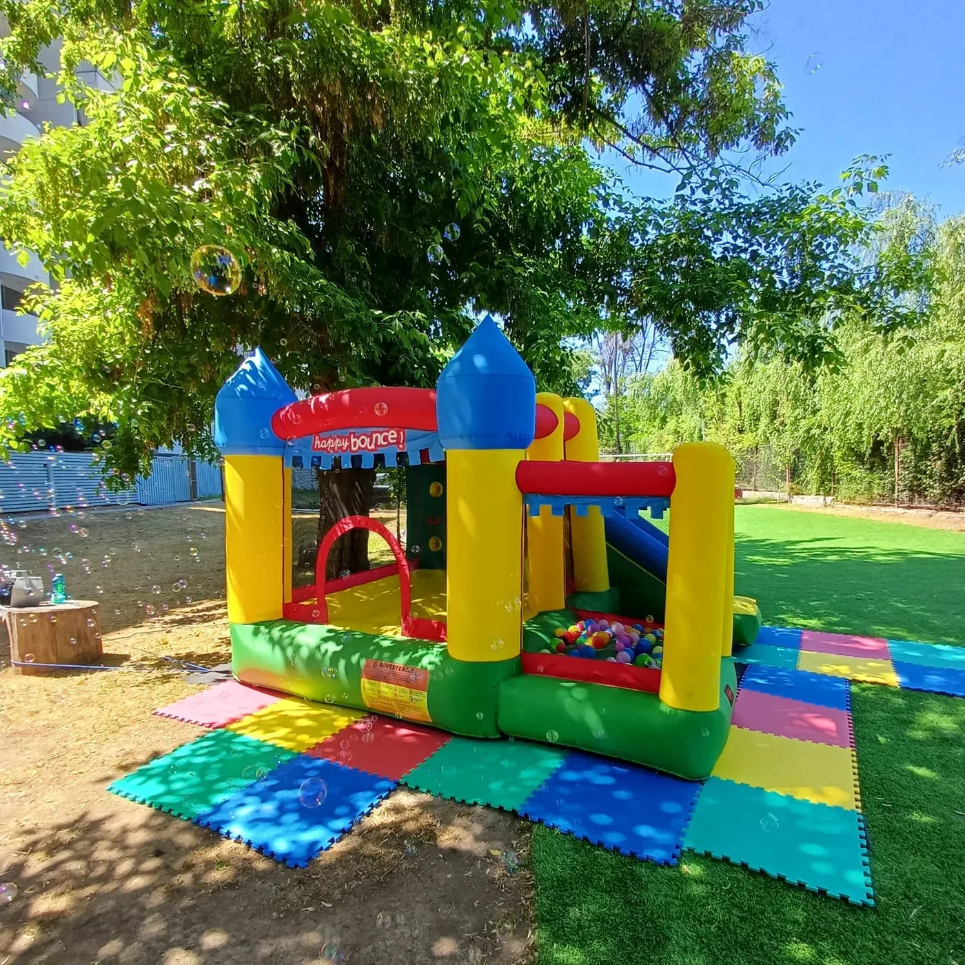 Juego inflable real de Bombaventura